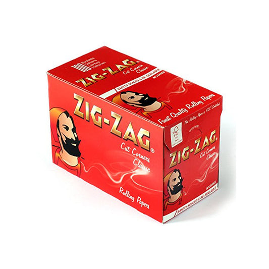 100 Zig-Zag Red Regular Size Rolling Papers | Zig-Zag | Hall of Vape |  | Smoking Products