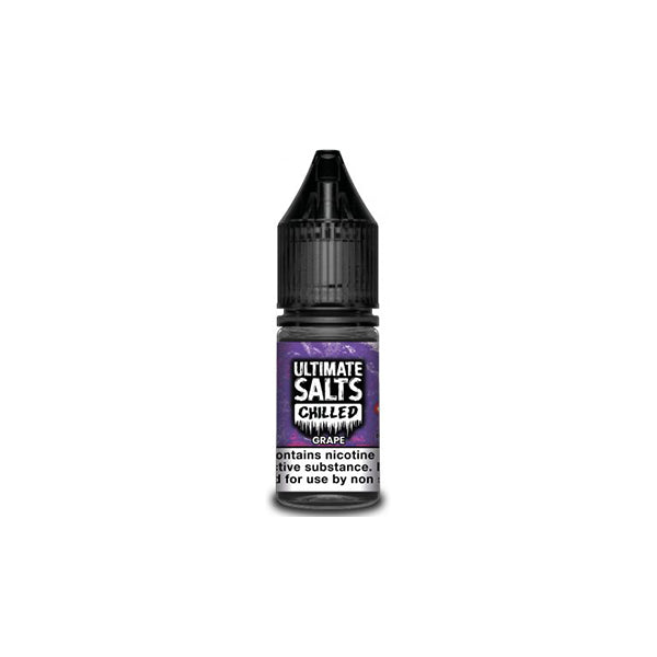 10MG Ultimate Puff Salts Chilled 10ML Flavoured Nic Salts (50VG/50PG) | Ultimate Puff | Hall of Vape |  | Vaping Products