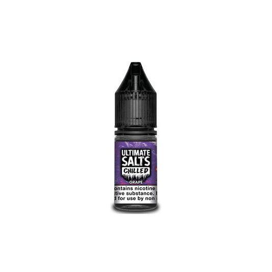 10MG Ultimate Puff Salts Chilled 10ML Flavoured Nic Salts (50VG/50PG) | Ultimate Puff | Hall of Vape |  | Vaping Products