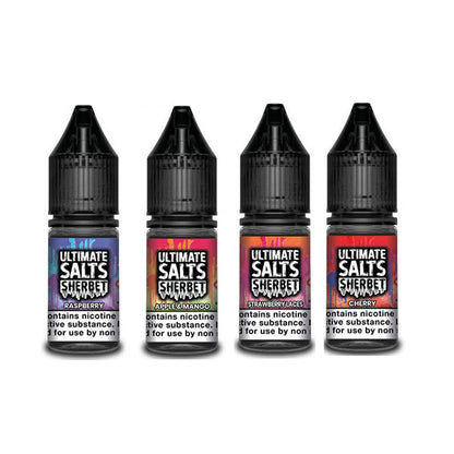 10MG Ultimate Puff Salts Sherbet 10ML Flavoured Nic Salts (50VG/50PG) | Ultimate Puff | Hall of Vape |  | Vaping Products