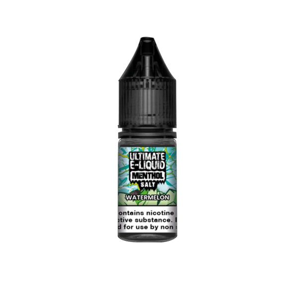 10mg Ultimate E-liquid Menthol Nic Salts 10ml (50VG/50PG) | Ultimate E-liquid | Hall of Vape |  | Vaping Products