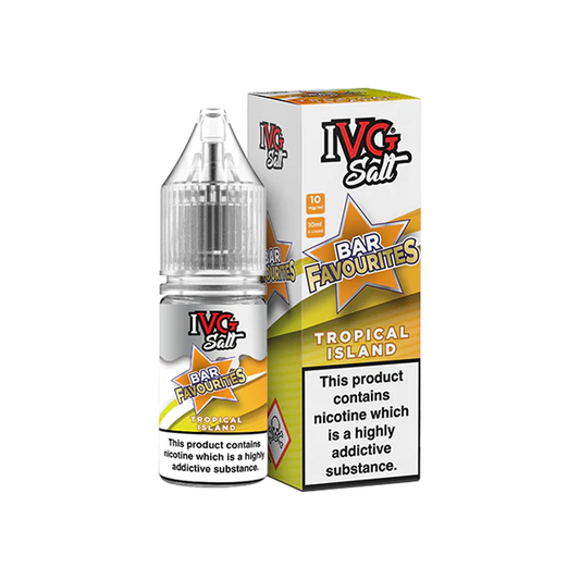 10mg I VG Bar Favourites 10ml Nic Salts (50VG/50PG) | I VG | Hall of Vape |  | Vaping Products