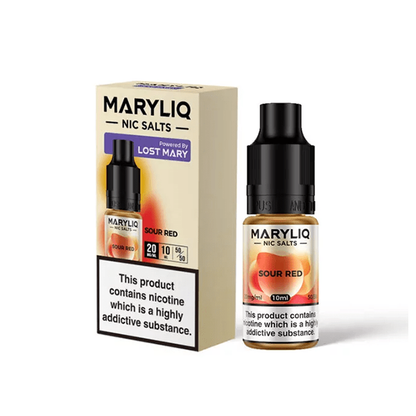 10mg MARYLIQ Nic Salt By Lost Mary 10ml (50VG/50PG) | Lost Mary | Hall of Vape |  | General