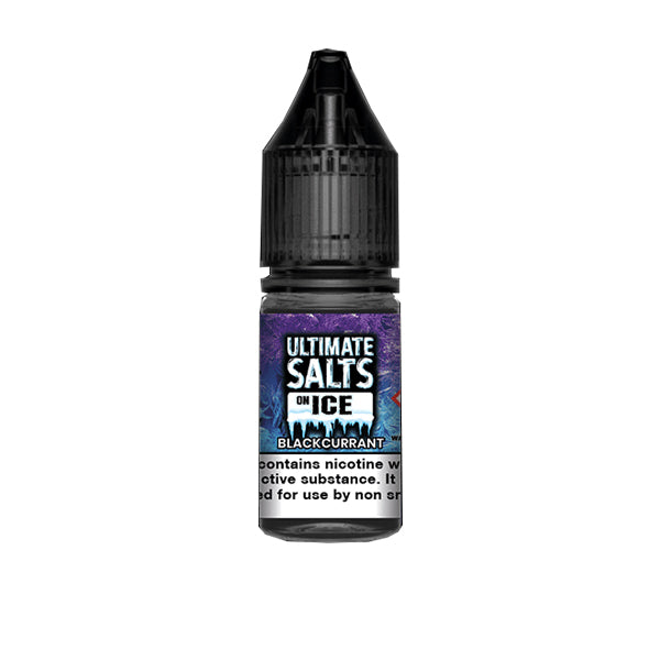 10mg Ultimate Puff Salts On Ice 10ml Flavoured Nic Salts (50VG/50PG) | Ultimate Puff | Hall of Vape |  | Vaping Products