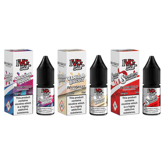 20mg I VG Salt 10ml Nic Salts (50VG/50PG) | I VG | Hall of Vape |  | Vaping Products