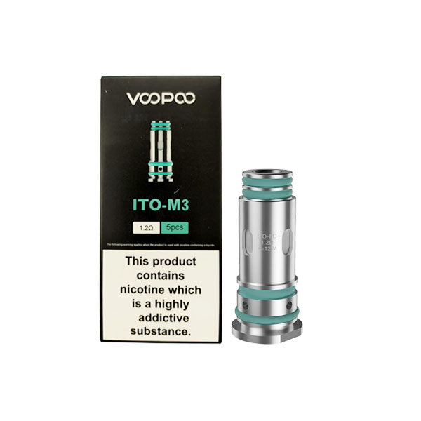 Voopoo ITO M Series Replacement Coils - 1.0Ω/1.2Ω/0.5Ω | Voopoo | Hall of Vape |  | Vaping Products