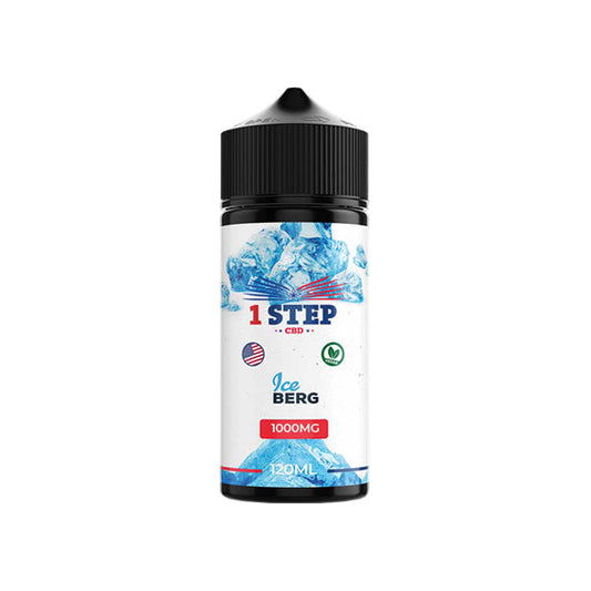 1 Step CBD 1000mg CBD E-liquid 120ml (BUY 1 GET 1 FREE) | 1 Step CBD | Hall of Vape |  | Vaping Products