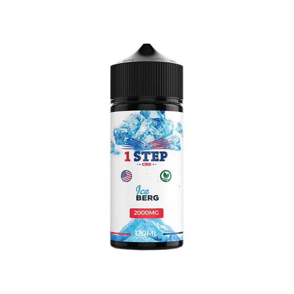 1 Step CBD 2000mg CBD E-liquid 120ml (BUY 1 GET 1 FREE) | 1 Step CBD | Hall of Vape |  | Vaping Products