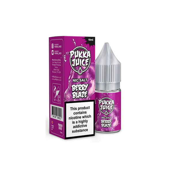 20MG Pukka Juice 10ML Flavoured Nic Salt (50VG/50PG) | Pukka Juice | Hall of Vape |  | Vaping Products