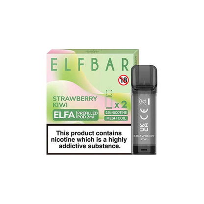 ELF Bar ELFA 20mg Replacement Prefilled Pods 2ml | ELF Bar | Hall of Vape |  | Vaping Products