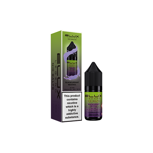 20mg Elux Legend 10ml Nic Salts (50VG/50PG) | Elux | Hall of Vape |  | Vaping Products