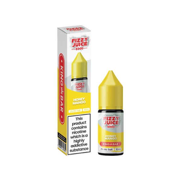 20mg Fizzy Juice King Bar 10ml Nic Salts (50VG/50PG) | Fizzy Juice | Hall of Vape |  | Vaping Products