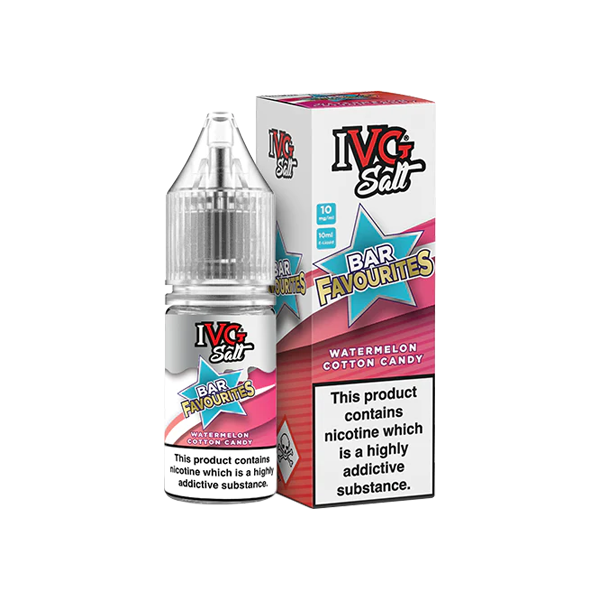 20mg I VG Bar Favourites 10ml Nic Salts (50VG/50PG) | I VG | Hall of Vape |  | Vaping Products