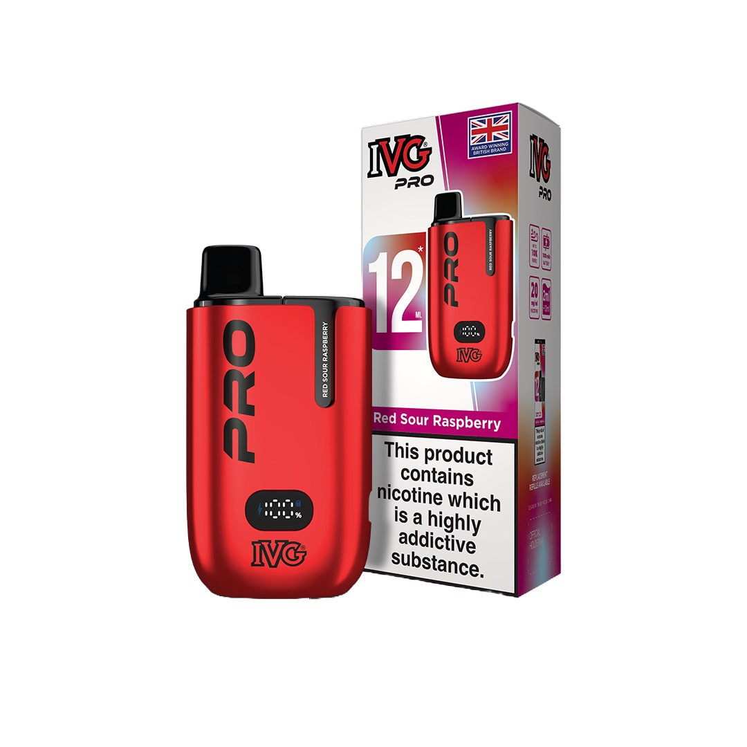 20mg I VG Pro 12 Prefilled Pod Vape Kit 10000 Puffs | I VG | Hall of Vape |  | Vaping Products