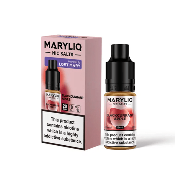 20mg MARYLIQ Nic Salt By Lost Mary 10ml (50VG/50PG) | Lost Mary | Hall of Vape |  | Vaping Products