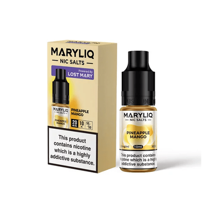 20mg MARYLIQ Nic Salt By Lost Mary 10ml (50VG/50PG) | Lost Mary | Hall of Vape |  | Vaping Products