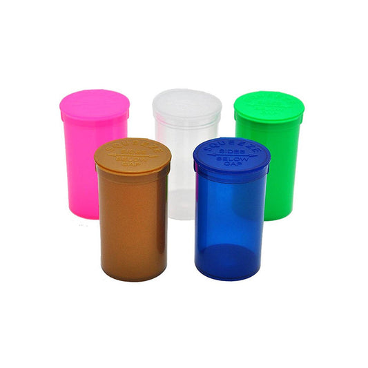 225 x 19 Dram Pop Top Storage Bottles | Unbranded | Hall of Vape |  | Smoking Products