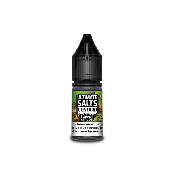 10MG Ultimate Puff Salts Custard 10ML Flavoured Nic Salts | Ultimate Puff | Hall of Vape |  | Vaping Products