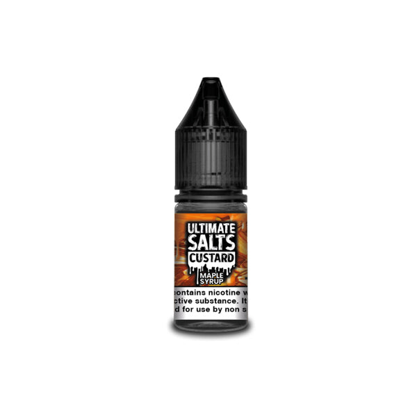 10MG Ultimate Puff Salts Custard 10ML Flavoured Nic Salts | Ultimate Puff | Hall of Vape |  | Vaping Products