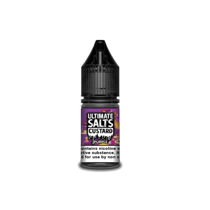 10MG Ultimate Puff Salts Custard 10ML Flavoured Nic Salts | Ultimate Puff | Hall of Vape |  | Vaping Products