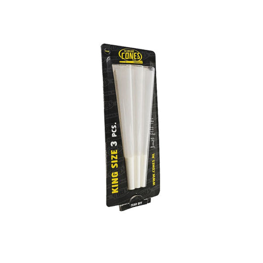 Cones King Size Pre-rolled 3 Pieces Blister Pack | Cones | Hall of Vape |  | Smoking Products