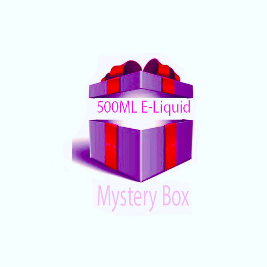 500ml E-liquid MYSTERY BOX + Nic Shots | Mixed | Hall of Vape |  | Vaping Products