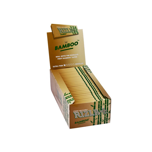 50 New Rizla Bamboo Ultra Thin Regular Rolling Papers | Rizla | Hall of Vape |  | Smoking Products