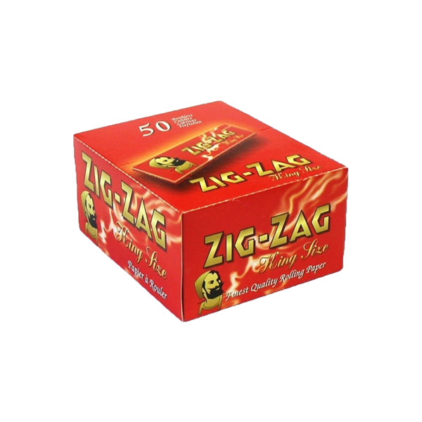 50 Zig-Zag Red King Size Rolling Papers | Zig-Zag | Hall of Vape |  | Smoking Products