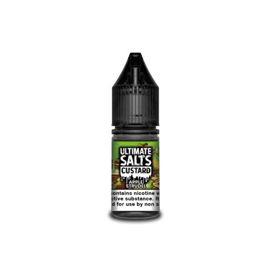 20MG Ultimate Puff Salts Custard 10ML Flavoured Nic Salts | Ultimate Puff | Hall of Vape |  | Vaping Products