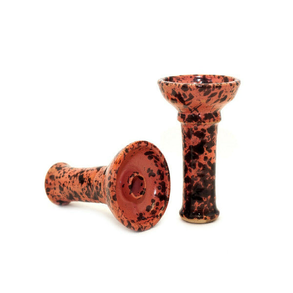 Khalil Maamoon Large Printed Clay Funnel Head Shisha Bowl | Khalil Mamoon | Hall of Vape |  | Smoking Products