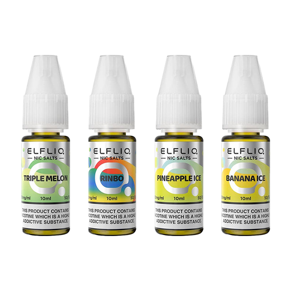 5mg ELFLIQ By Elf Bar 10ml Nic Salt (50VG/50PG) | ELF Bar | Hall of Vape |  | Vaping Products