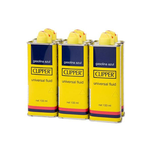 Clipper Tin Lighter Fluid 100ml - Pack of 6 | Clipper | Hall of Vape |  | Smoking Products