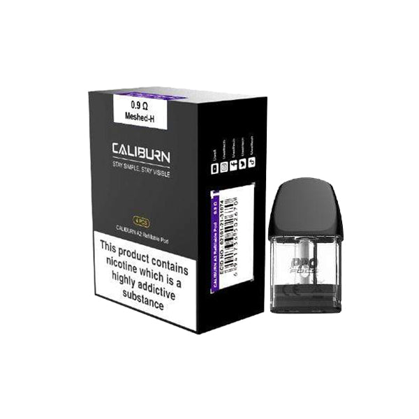 Uwell Caliburn A2 Replacement Pods 2ml | Uwell | Hall of Vape |  | Vaping Products