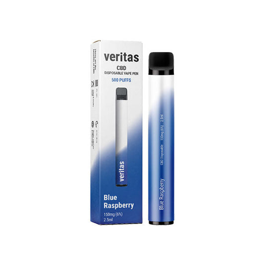 Veritas 150mg CBD Disposable Vape Pens 500 Puffs | Vertias | Hall of Vape |  | CBD Products