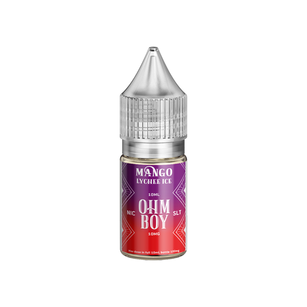 10mg Ohm Boy SLT 10ml Nic Salt (50VG/50PG) | Ohm Boy | Hall of Vape |  | Vaping Products