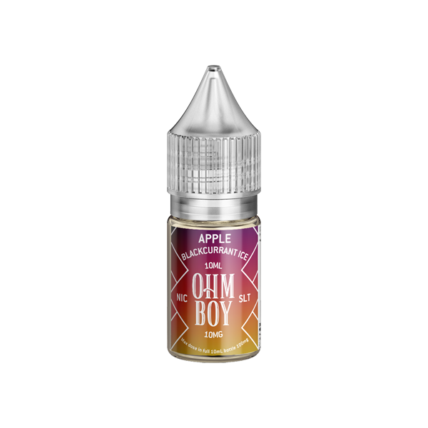 10mg Ohm Boy SLT 10ml Nic Salt (50VG/50PG) | Ohm Boy | Hall of Vape |  | Vaping Products