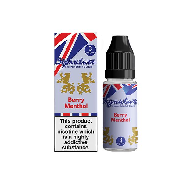 12mg Signature Vapours TPD 10ml E-Liquid (50VG/50PG) | Signature Vapours | Hall of Vape |  | Vaping Products