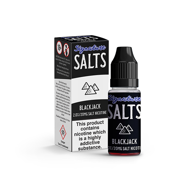 20mg Signature Salts By Signature Vapours 10ml Nic Salt (50VG/50PG) (BUY 1 GET 1 FREE)