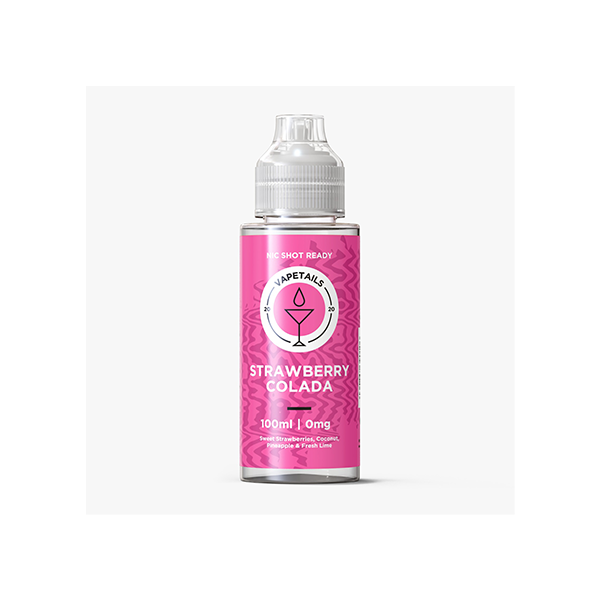 Vapetails By Signature Vapours 100ml E-liquid 0mg (50VG/50PG) (BUY 1 GET 1 FREE)