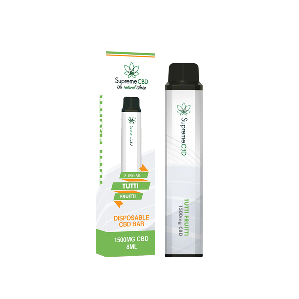 Supreme CBD 1500mg CBD Disposable Vape Device 3000 Puffs | Supreme CBD | Hall of Vape |  | CBD Products