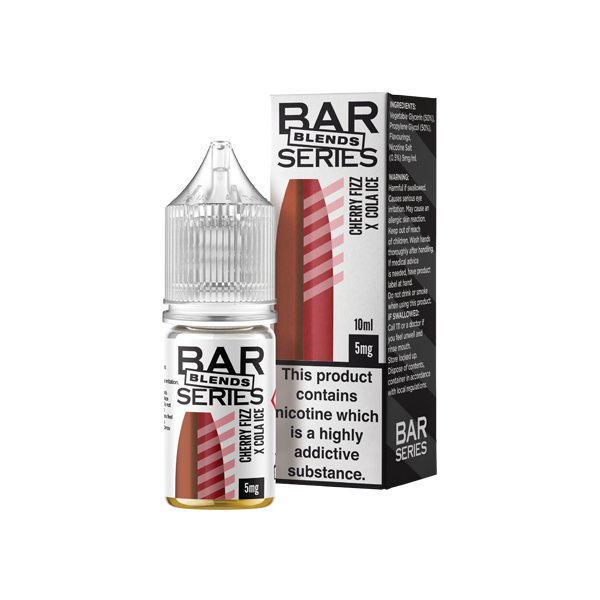 5mg Bar Series Blends 10ml Nic Salts (50VG/50PG) | Bar Series | Hall of Vape |  | Vaping Products