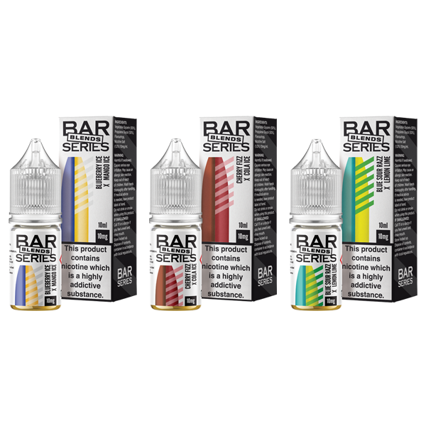 10mg Bar Series Blends 10ml Nic Salts (50VG/50PG) | Bar Series | Hall of Vape |  | Vaping Products