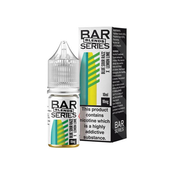 10mg Bar Series Blends 10ml Nic Salts (50VG/50PG) | Bar Series | Hall of Vape |  | Vaping Products