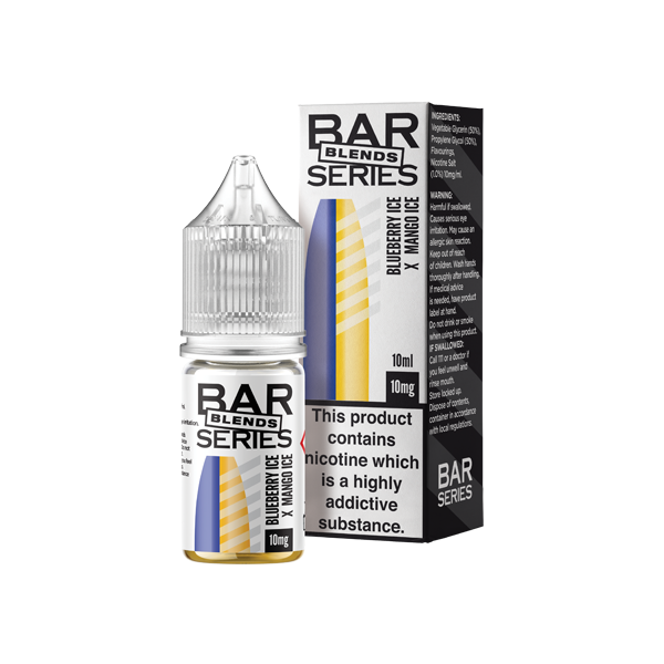 10mg Bar Series Blends 10ml Nic Salts (50VG/50PG) | Bar Series | Hall of Vape |  | Vaping Products