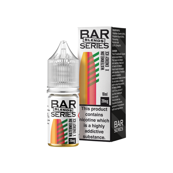 20mg Bar Series Blends 10ml Nic Salts (50VG/50PG) | Bar Series | Hall of Vape |  | Vaping Products