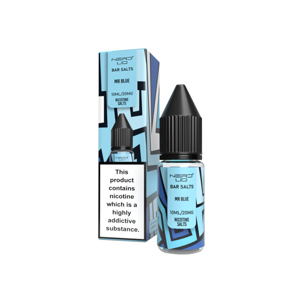 20mg Nerd Liq Bar Salts 10ml Nic Salts (50VG/50PG) | Nerd Liq | Hall of Vape |  | Vaping Products