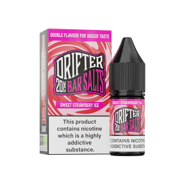 20mg Drifter Bar Salts 10ml (50VG/50PG) | Drifter | Hall of Vape |  | Vaping Products