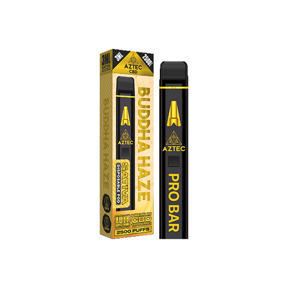 Aztec CBD 1800mg Pro Bar CBD Disposable Vape Device 2500 Puffs | Aztec CBD | Hall of Vape |  | CBD Products