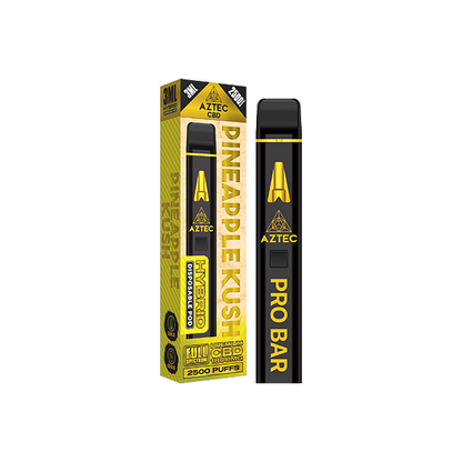 Aztec CBD 1800mg Pro Bar CBD Disposable Vape Device 2500 Puffs | Aztec CBD | Hall of Vape |  | CBD Products