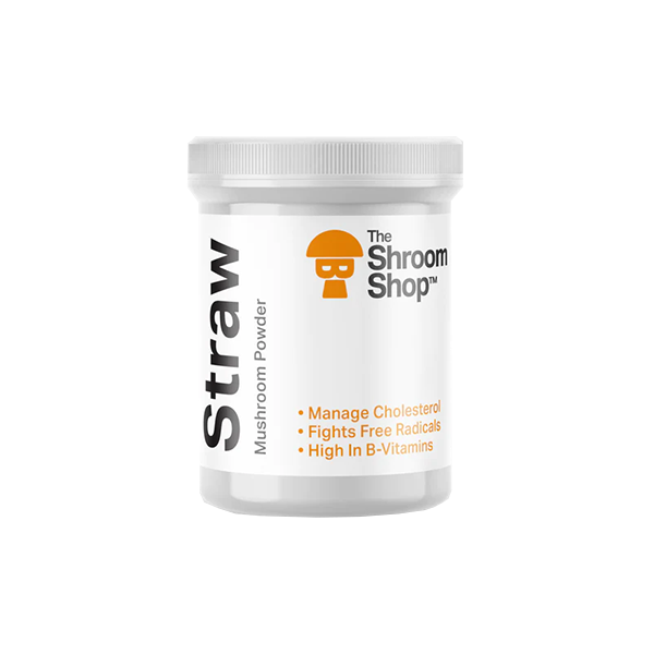 The Shroom Shop Straw Mushroom 90000mg Powder | The Shroom Shop | Hall of Vape |  | Nootropics & Supplements